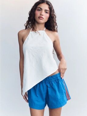 NWT With Jean Romeo Shorts in Blue